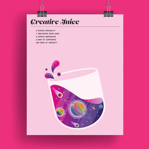 Creative Juice Art Print