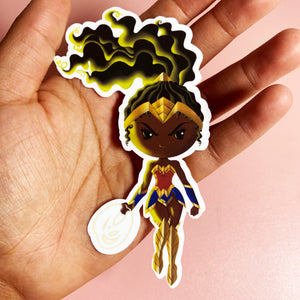 Warrior Princess Sticker